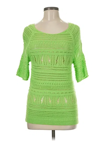 Pre-owned Cato Pullover Sweater In Green