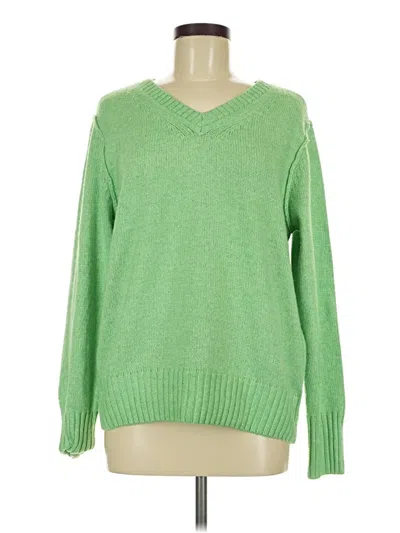 Pre-owned Cato Pullover Sweater In Green