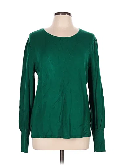 Pre-owned Cato Pullover Sweater In Green