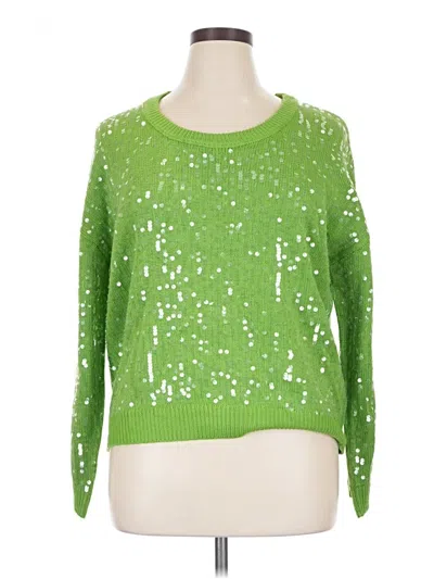 Pre-owned Cato Pullover Sweater In Green