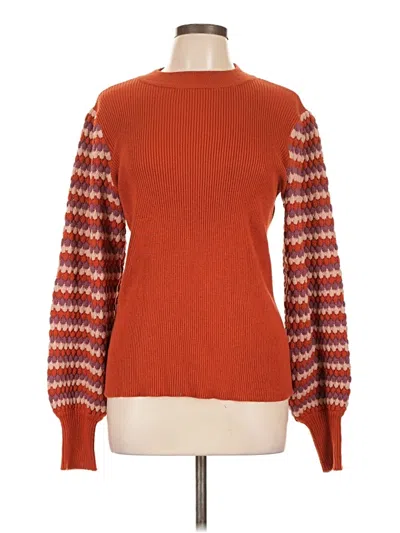 Pre-owned Cato Pullover Sweater In Orange