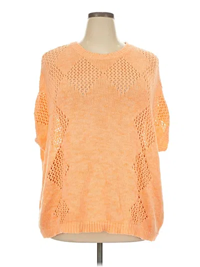 Pre-owned Cato Pullover Sweater In Orange