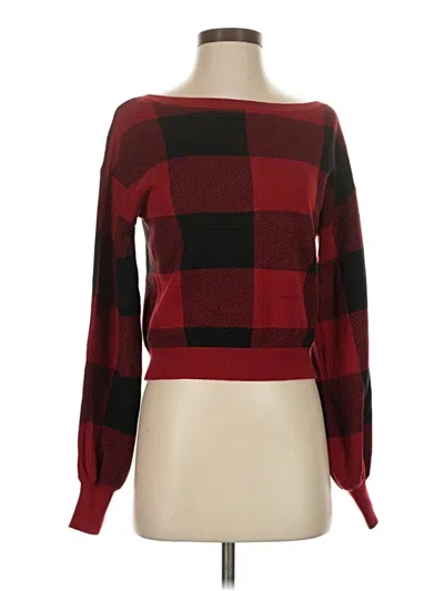 Pre-owned Cato Pullover Sweater In Red