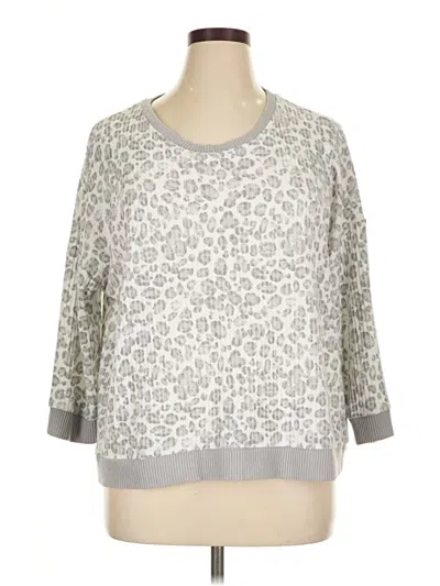 Pre-owned Cato Pullover Sweater In Silver