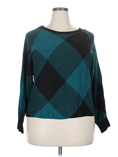 Pre-owned Cato Pullover Sweater In Teal