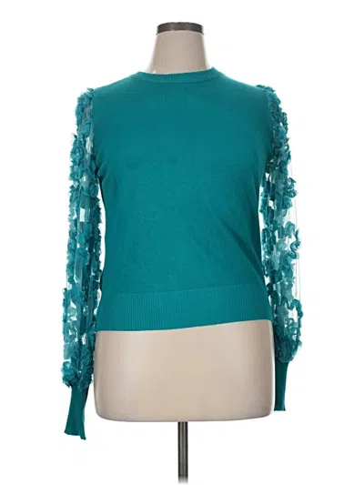 Pre-owned Cato Pullover Sweater In Teal