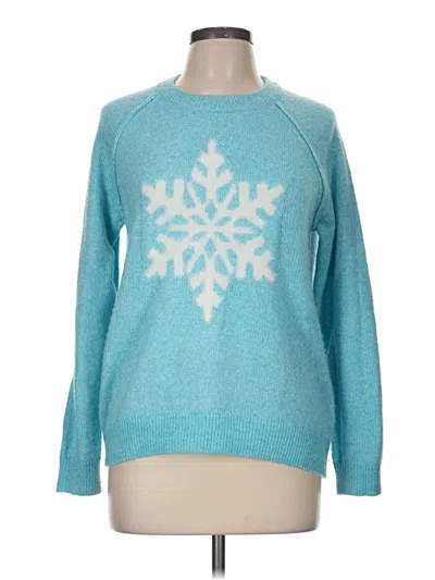 Pre-owned Cato Pullover Sweater In Teal