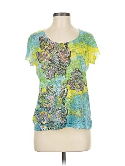 Pre-owned Cato Short Sleeve T-shirt In Green