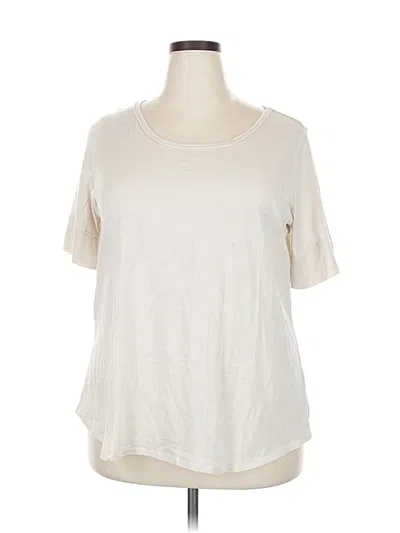 Pre-owned Cato Short Sleeve T-shirt In White