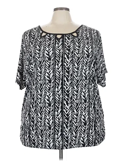 Pre-owned Cato Short Sleeve T-shirt In Black