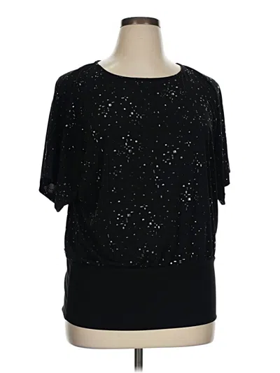 Pre-owned Cato Short Sleeve T-shirt In Black