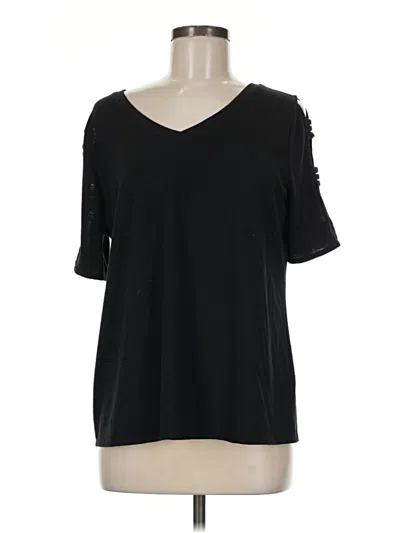 Pre-owned Cato Short Sleeve T-shirt In Black