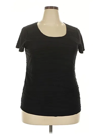 Pre-owned Cato Short Sleeve T-shirt In Black