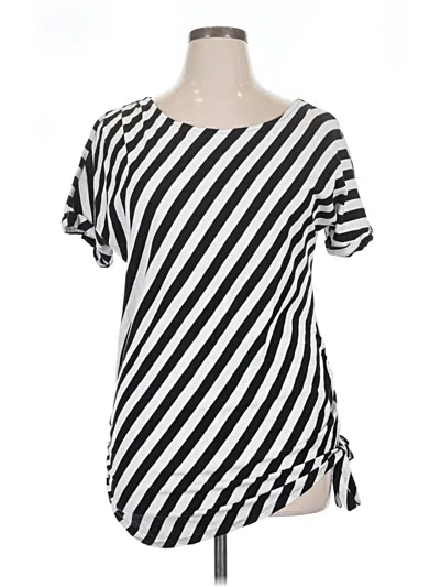 Pre-owned Cato Short Sleeve T-shirt In Black