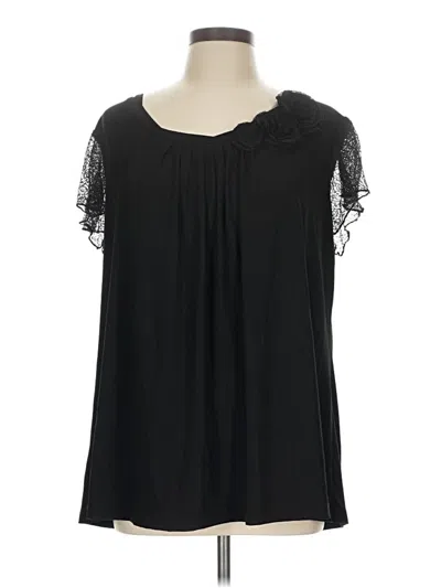 Pre-owned Cato Short Sleeve T-shirt In Black