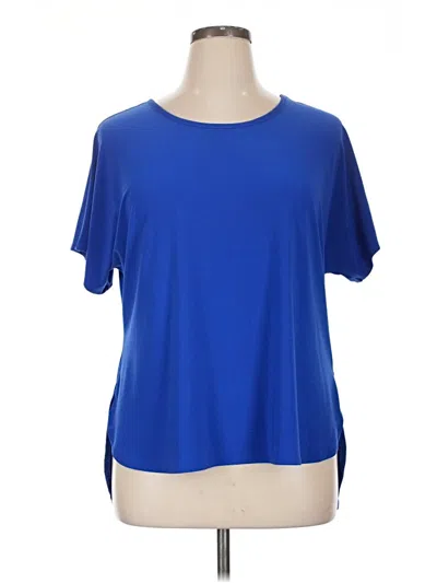 Pre-owned Cato Short Sleeve T-shirt In Blue