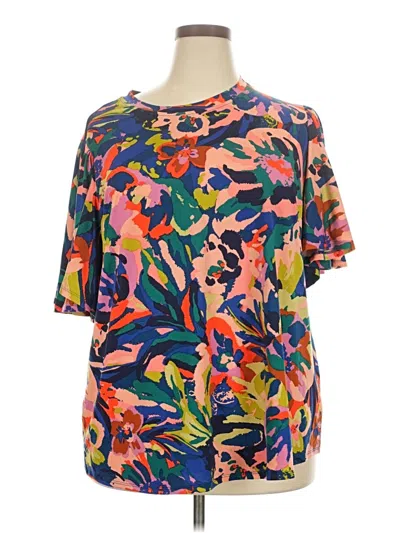 Pre-owned Cato Short Sleeve T-shirt In Blue