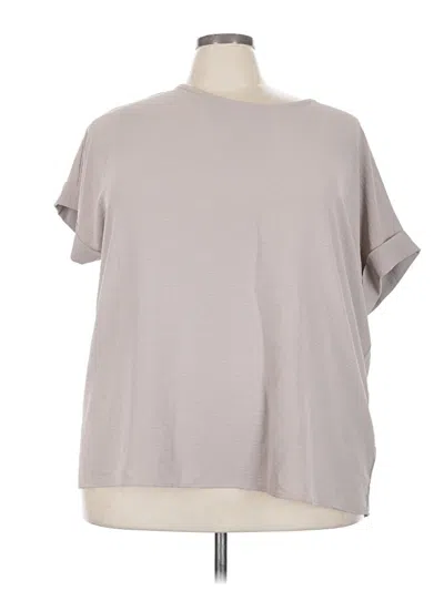 Pre-owned Cato Short Sleeve T-shirt In Gray