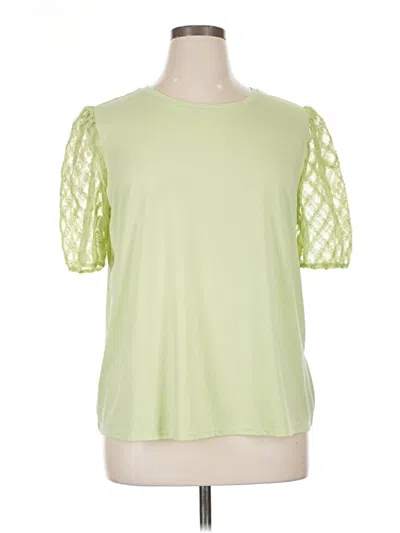 Pre-owned Cato Short Sleeve T-shirt In Green