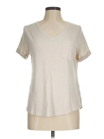Pre-owned Cato Short Sleeve T-shirt In Ivory