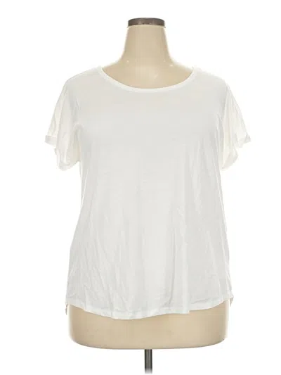 Pre-owned Cato Short Sleeve T-shirt In Ivory