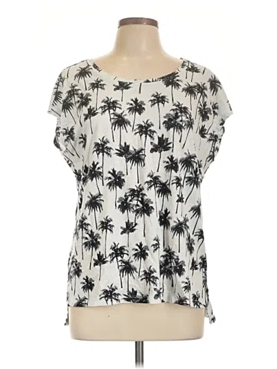 Pre-owned Cato Short Sleeve T-shirt In Ivory