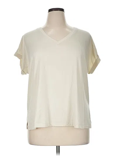 Pre-owned Cato Short Sleeve T-shirt In Ivory