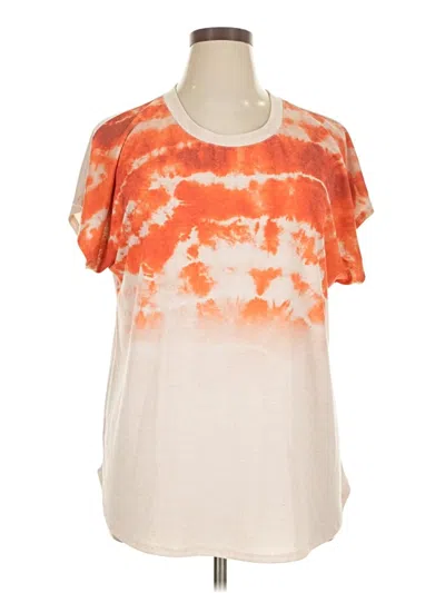 Pre-owned Cato Short Sleeve T-shirt In Orange