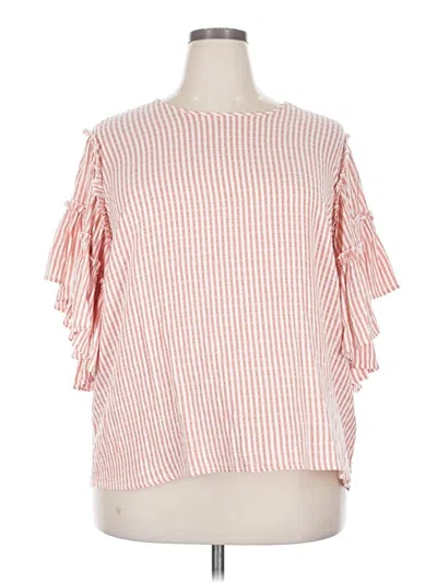 Pre-owned Cato Short Sleeve T-shirt In Orange