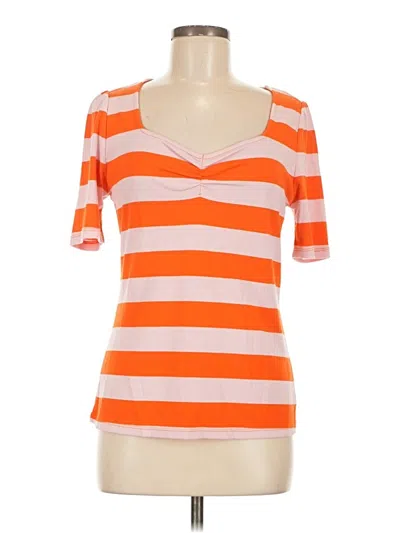 Pre-owned Cato Short Sleeve T-shirt In Orange