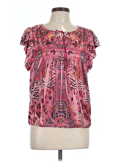 Pre-owned Cato Short Sleeve T-shirt In Pink