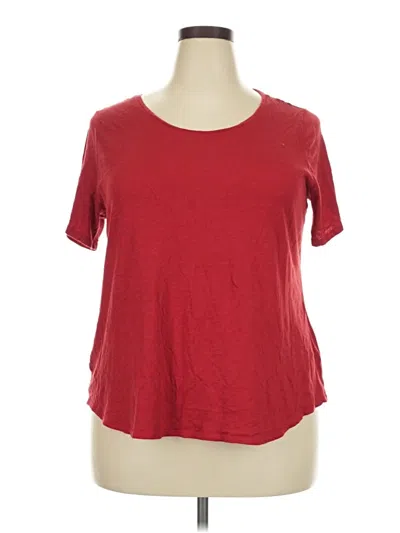 Pre-owned Cato Short Sleeve T-shirt In Red