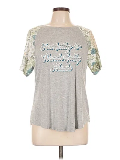 Pre-owned Cato Short Sleeve T-shirt In Silver