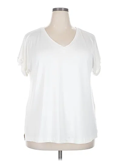Pre-owned Cato Short Sleeve T-shirt In White