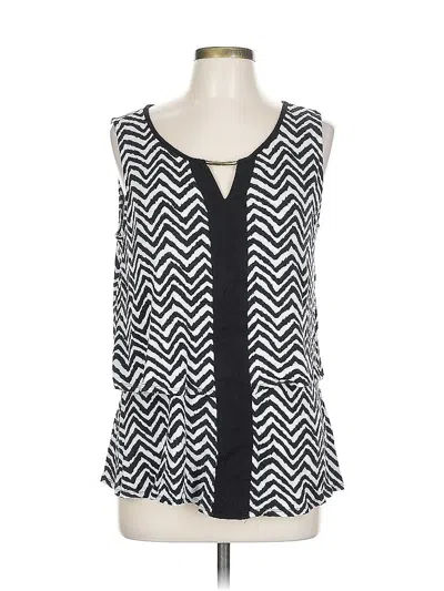 Pre-owned Cato Sleeveless Blouse In Black