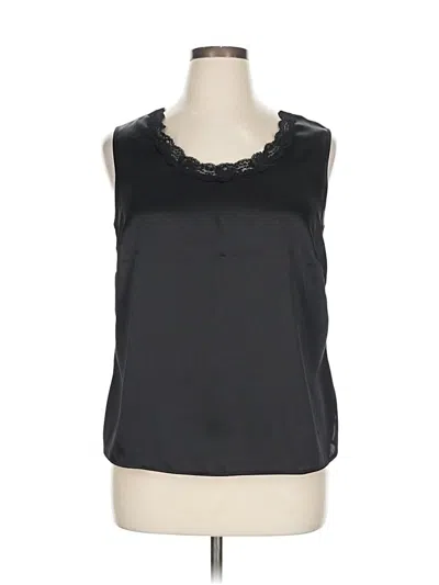 Pre-owned Cato Sleeveless Blouse In Black