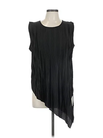 Pre-owned Cato Sleeveless Blouse In Black
