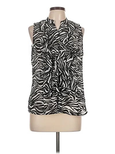 Pre-owned Cato Sleeveless Blouse In Black
