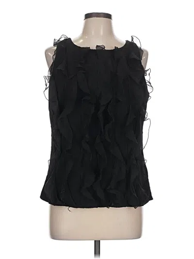 Pre-owned Cato Sleeveless Blouse In Black