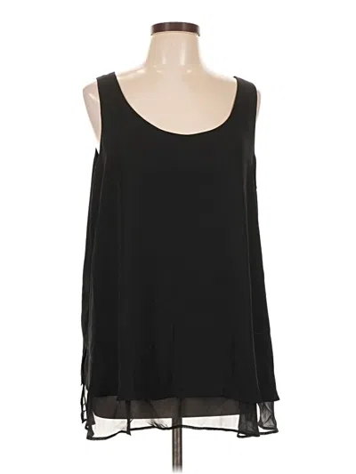 Pre-owned Cato Sleeveless Blouse In Black