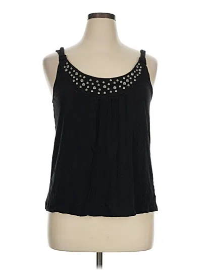 Pre-owned Cato Sleeveless Blouse In Black