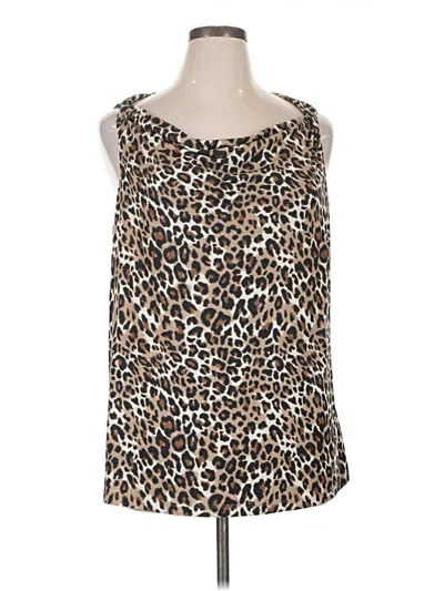 Pre-owned Cato Sleeveless Blouse In Brown