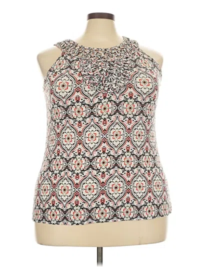 Pre-owned Cato Sleeveless Blouse In Gray