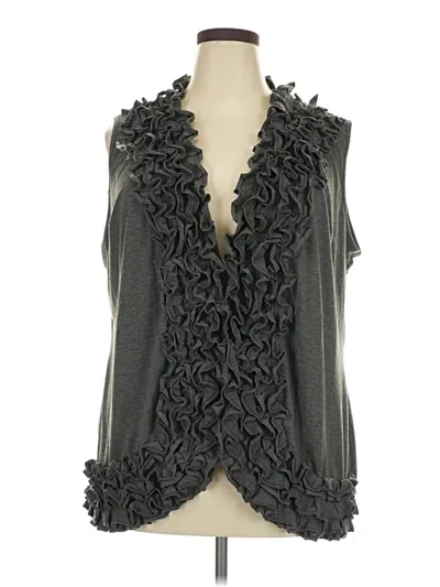 Pre-owned Cato Sleeveless Blouse In Gray