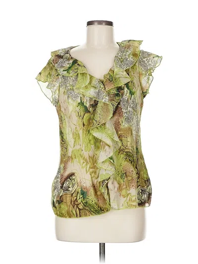 Pre-owned Cato Sleeveless Blouse In Green