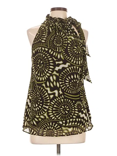 Pre-owned Cato Sleeveless Blouse In Green