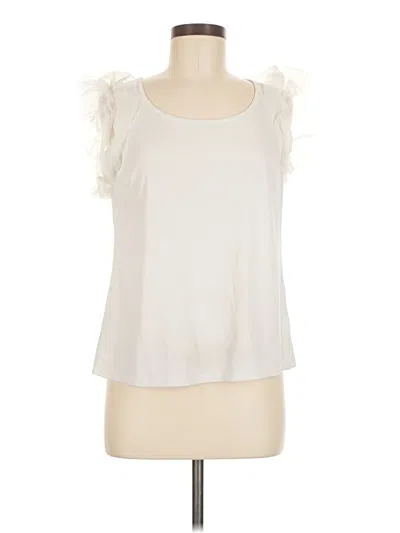 Pre-owned Cato Sleeveless Blouse In Ivory