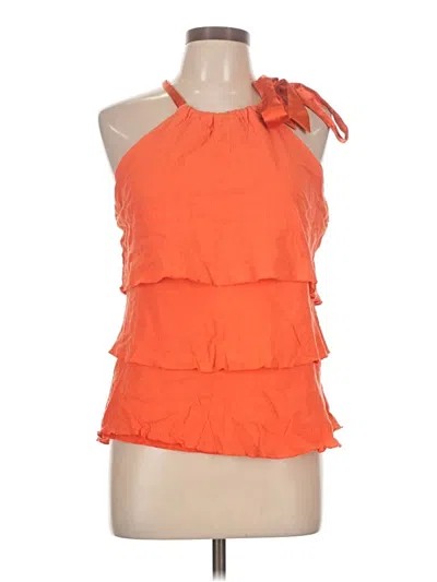 Pre-owned Cato Sleeveless Blouse In Orange
