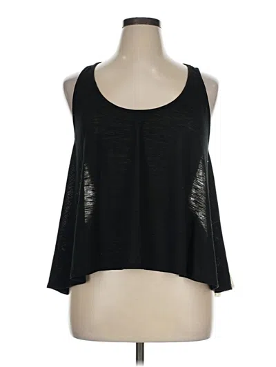 Pre-owned Cato Sleeveless Top Black Halter Neckline Tops