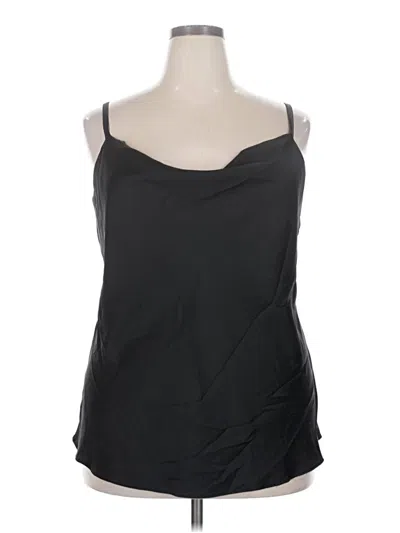 Pre-owned Cato Sleeveless Top Black Strapless Neckline Tops